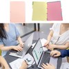 3-Ring Pink Binder Plastic Divider Set, 8-Tab Sturdy Plastic Dividers