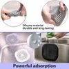 3 Pack Drain Cover Hair Catcher Pad, Silicone Tube Trap