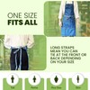 Bronta Mill Denim Apron with Twin Pockets for Men and