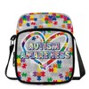 Small Crossbody Purses for Kids Age 4-12 Autism Awareness Cute
