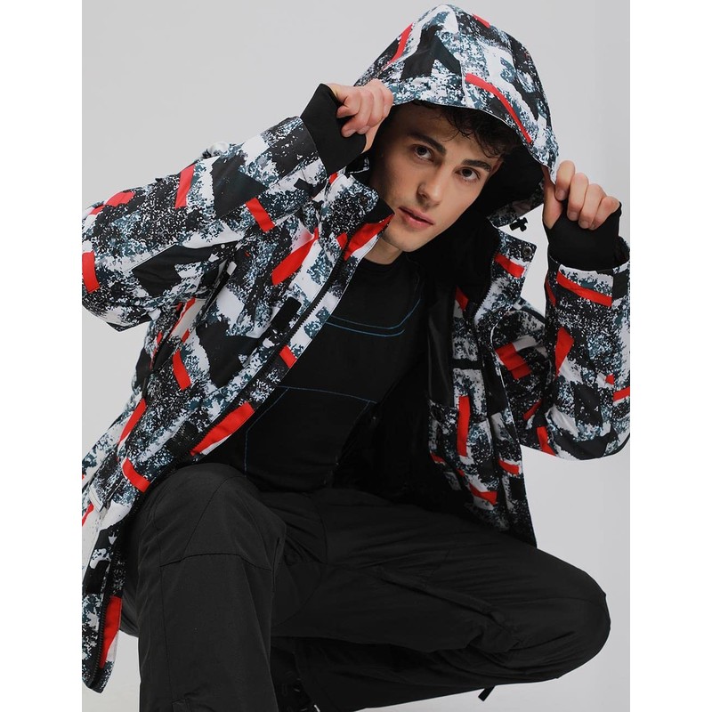 Men's Ski Suit Waterproof Snow Suits Two Piece Snowboard Jacket