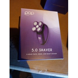 POP Sonic 🔥NEW Pop Sonic 5.0 Shaver 5- Head Face, Head, and Body Shaver PURPLE NIB