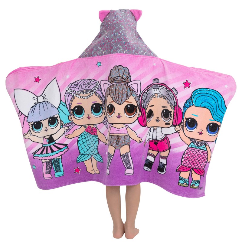 Franco Kids Bath and Beach Super Soft Cotton Hooded Towel