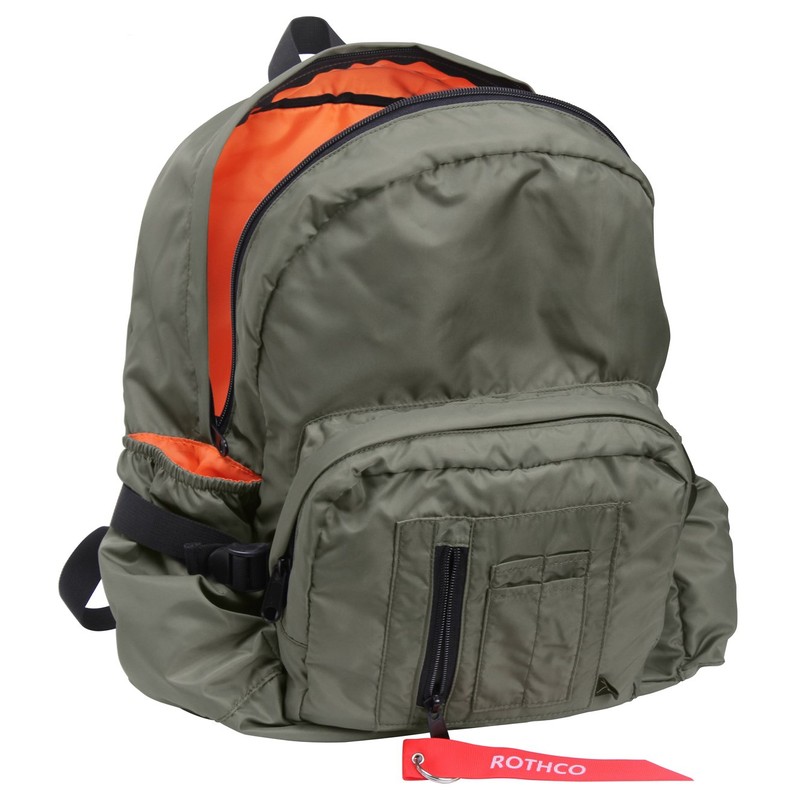 ロスコ MA-1リュック・デイパック (セージグリーン)