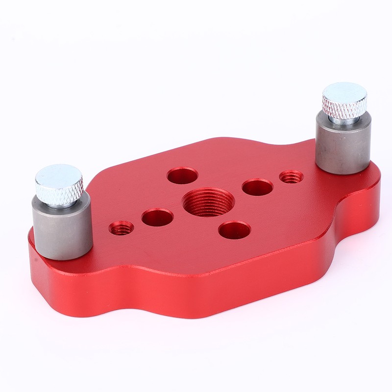 Woodworking Straight Hole Positioner Aluminum Alloy DIY Drill Guide for