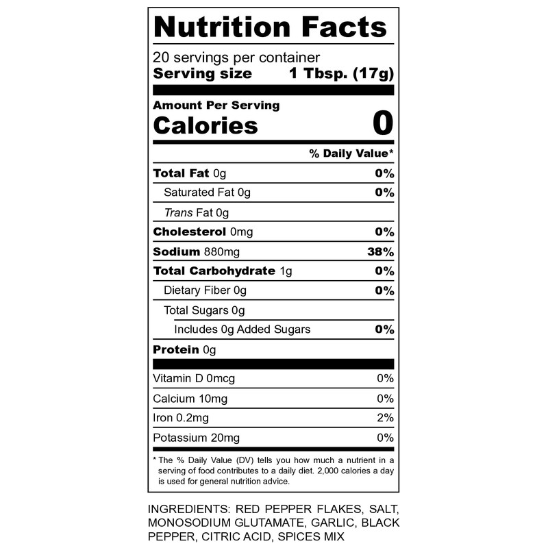 El Matador Seafood Seasoning 12 oz.