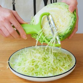 ZYWUOY 2 Pieces Multifunction Quick Peeler, Stainless Steel Potato and Cabbage Peeler, Grater, Salad Multifunction Grater