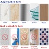 Raconvolo Adhesive Ceiling Hooks 4 Pack Stainless Steel Sticky Pad