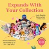 Lilly's Love Stuffed Animal Storage Net Hammock, Nursery Hanging Organizer,