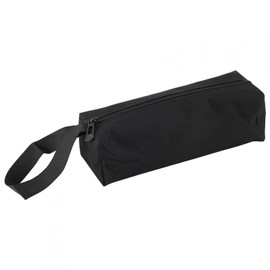 Tool Zipper Pouches, Akozon Waterproof Electrician Tool bag Protable Small Hand-held Tool Holder Pocket Storage Bag (Black)