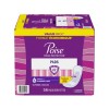 Poise Incontinence Pads for Women, 6 Drop Ultimate Absorbency, Long