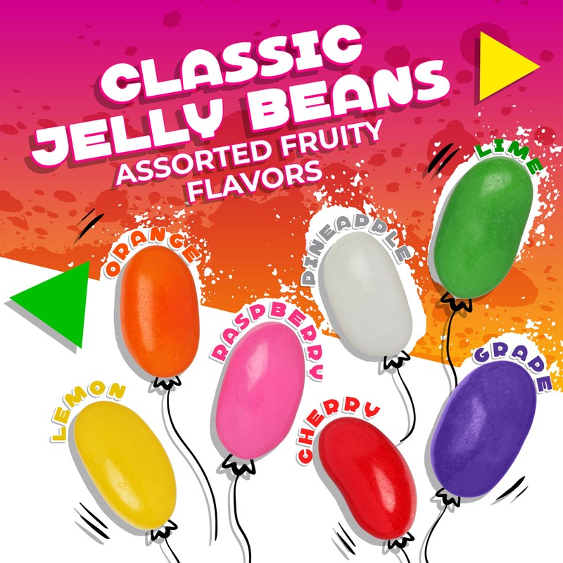 Jelly Beans Bulk | 5 Pound Bag | Classic Jelly