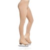 Mondor 912 Rhinestones Boot Cover Figure Skating Tights - Caramel