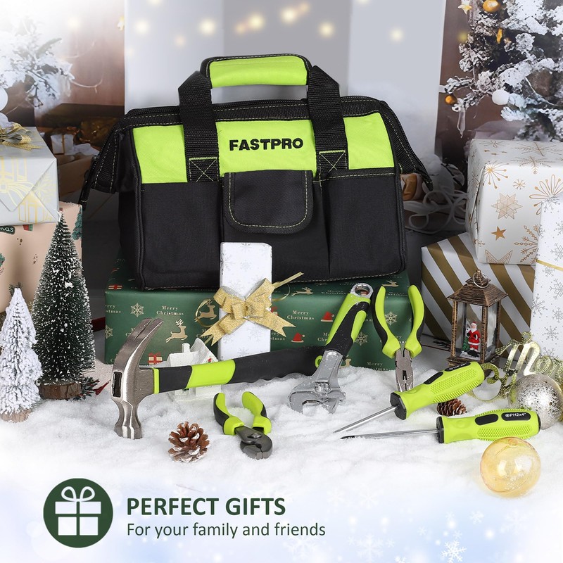 FASTPRO 220-Piece Home Tool Set, Household Repairing Tool Kit, with