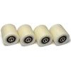 Nylon Pulley 4 pcs 2 inch Nylon Roller Wheel with