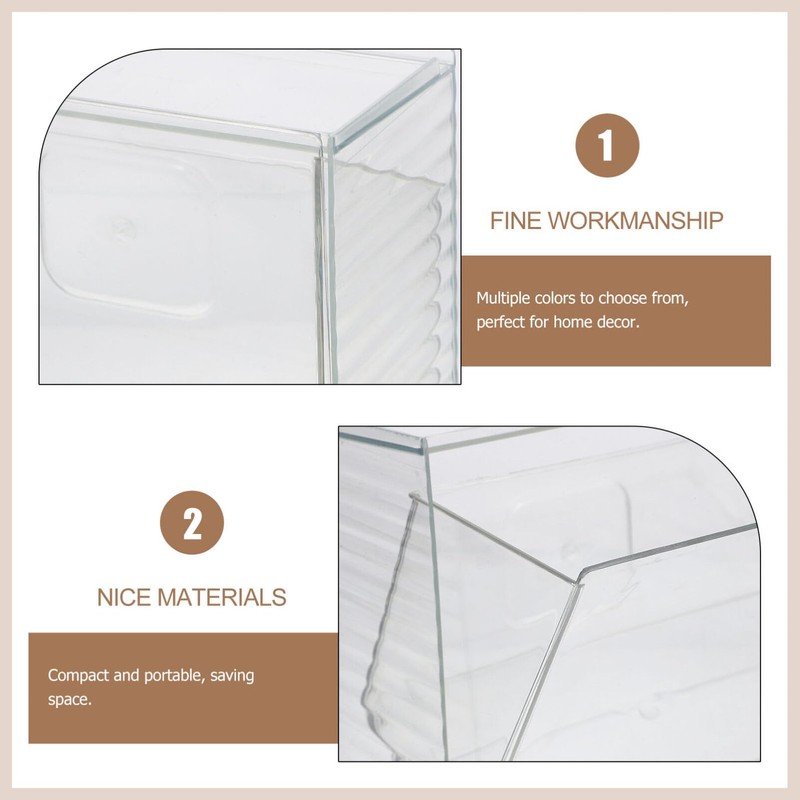 LALAFINA Wall Mount Bathroom Organizer Hanging Storage Basket for Makeup