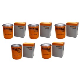 5 pack of 070185ES Oil Filters for Air-Cooled and Portable Generators Compatible With Generac 070185E