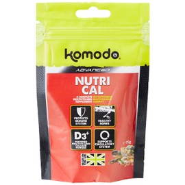 Komodo Komodo Nutri-Cal, 75 g, Multivitamin Supplement for Reptiles & Amphibians