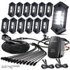 LEDMIRCY R3 Pure White Rock Lights Kit with Rocker Switch