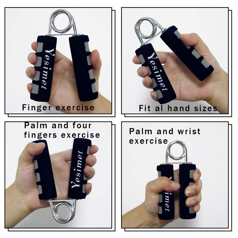 2 Pack Hand Grip Strengthener Set,Finger Gripper, Hand Grippers -