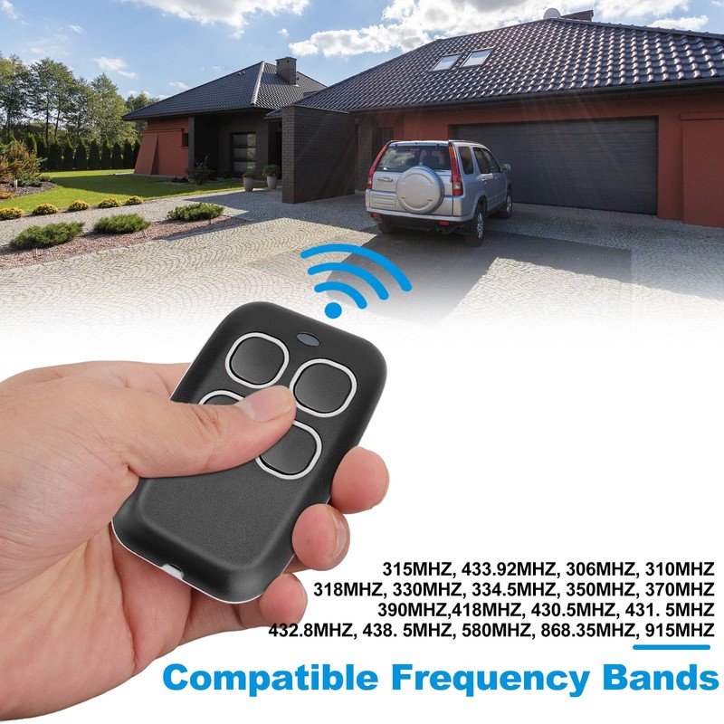 WODHMIEY Wireless Copy Remote Controller, 4 Button Wireless Remote Control