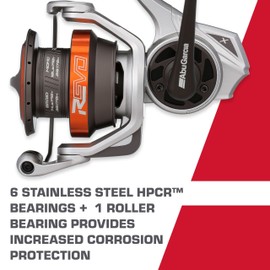 Abu Garcia Revo X Spinning Fishing Reel, Silver