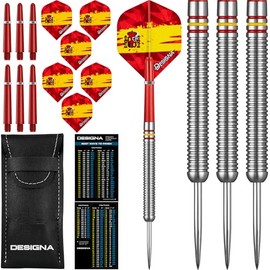 DESIGNA Patriot X Spain 90% Steel Darts 24 g