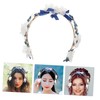 Baluue Bridal Leaf Hair Vine Handmade Soft Clay Wedding Headpiece