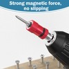 2pcs Adjustable Screw Depth Screwdriver Bit Holder Magnetic Steel，Includes S2
