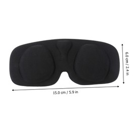 WOONEKY 2pcs VR Lens Protective Cover for Rift S Durable Eva Lens Protector Lightweight and Portable Shield Against Scratches and Dirt Essential VR Headset Accessory