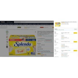 Dulkre Sucralose for Expresso 1000 Packets
