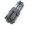 SHULLIN 10 Piece Wiring Accessories, Cable Tie, Fastening Band, Velcro,