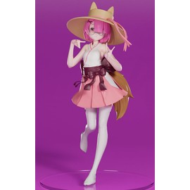 Re:Zero Starting Life in Another World Luminous PVC Figure Ram Yelping Fox 18 cm