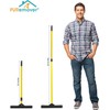 FURemover Original Pet Hair Rubber Broom with Squeegee, with 58”