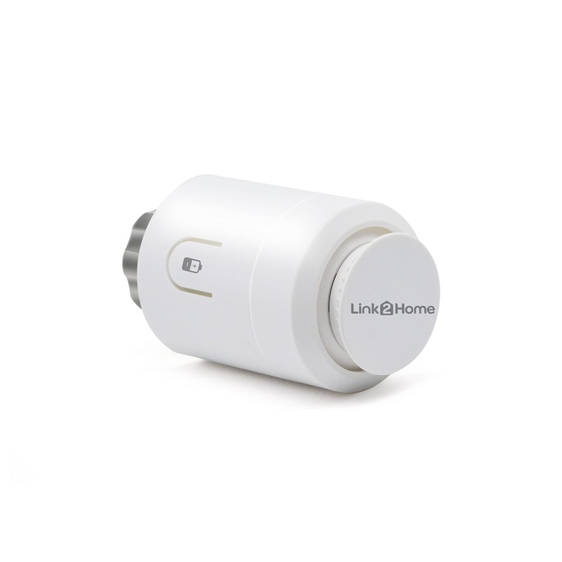 Link2Home Zigbee Thermostatic Radiator Valve, Compatible with Alexa, Google Assistant,
