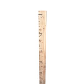 Growth Chart for Kids Made from Reclaimed Rustic Wood - Hand Painted - No Vinyl (Natural)