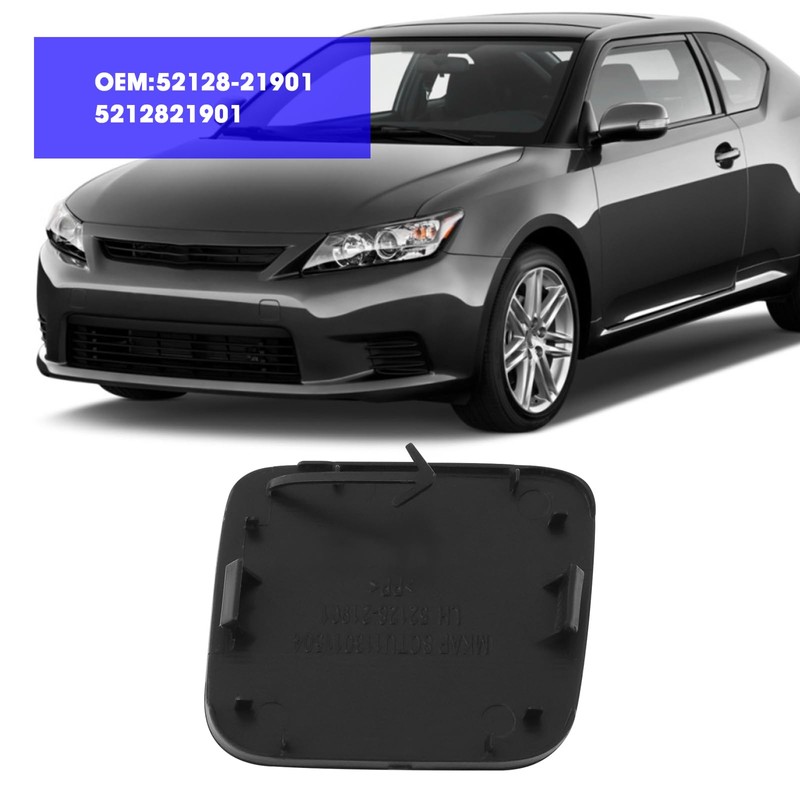 SG Store Car Left Front Bumper Tow Hook Eye Cover