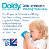 Doidy Training Sippy Cups for Toddlers and Babies, Lilac DCLI,