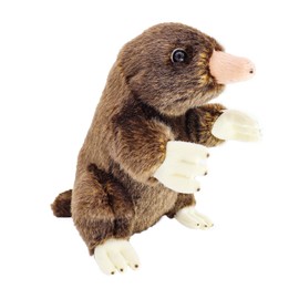lilizzhoumax Simulation Mole Plush Toy 20cm Cute Realistic Stuffed Animal Wild Cute Mole Plush Toy Super Soft Home Decoration baby Toys birthday party Gift for Friends and Kids brown