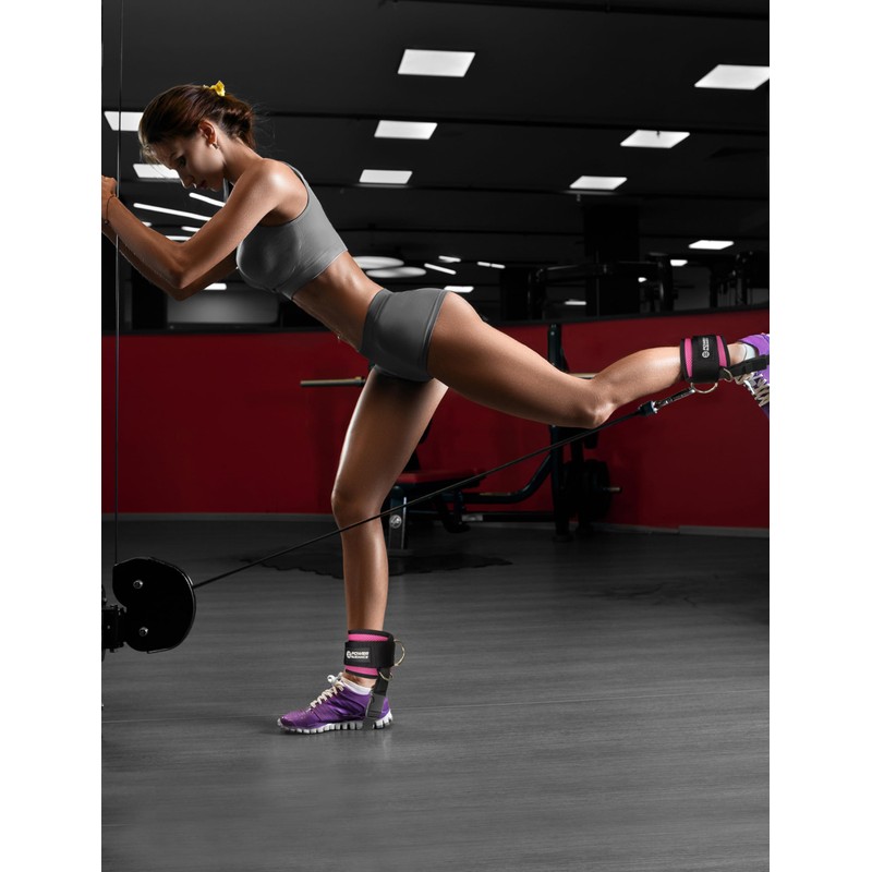 POWER GUIDANCE Foot Straps Cable Pull, Kickbacks Foot Strap with