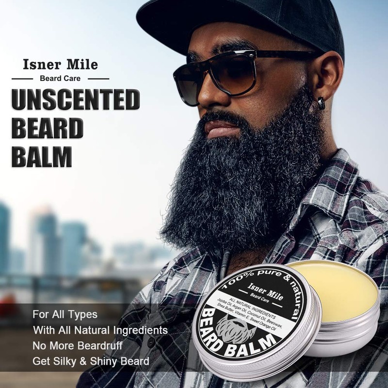 Beard Grooming Kit for Men Care: with Beard Shampoo -