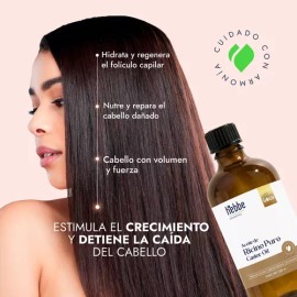 Aceite De Ricino Castor Oil Natural Puro Y Orgánico Uso Capilar Y Facial Fortaleciminento De Pestañas Cejas Y Barba Hebbe Cosmetics 250Ml