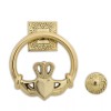 Manish International Exclusively Irish Large Claddagh Circular Door Knocker -