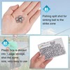 Split Shot Fishing Weights Sinkers,120pcs Removable Round Split Shot Sinkers