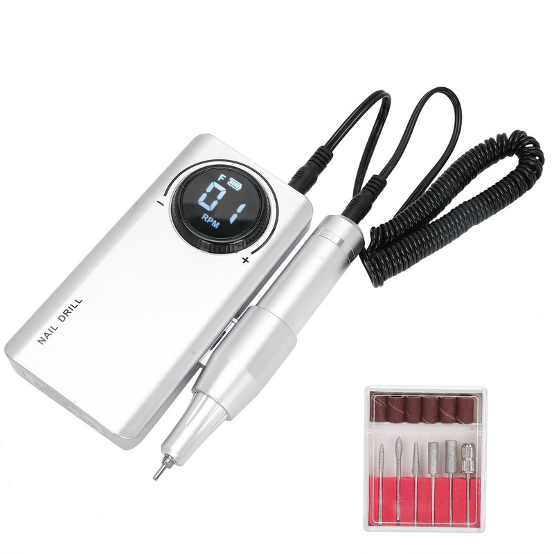 35000RPM Rechargeable Electric Nail Drill Pen Machine Portable Nail Grinding