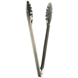 Winco Coiled Spring Extra Heavyweight Stainless Steel Utility Tong, 12-Inch
