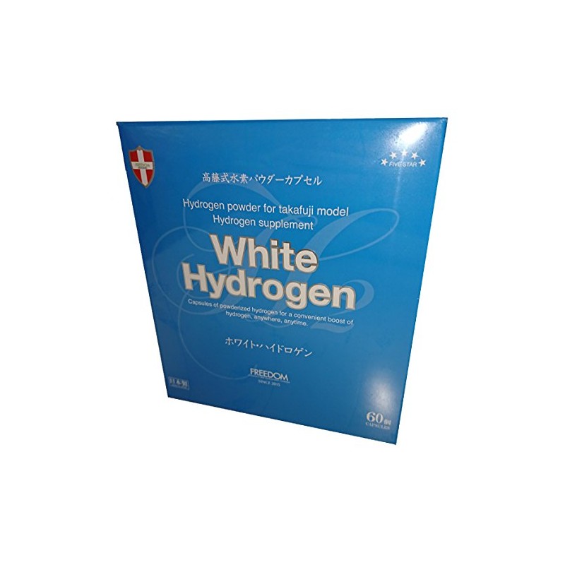 Takatoshi Hydrogen Powder Capsules White Hydrogen (60 Pieces)