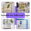 Daoeny Large Bird Cage Cover, Bird Cage Seed Catcher, Adjustable