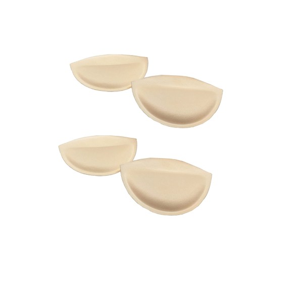 Sodacoda 2 Pairs Foam Inserts Bra Inserts, beige