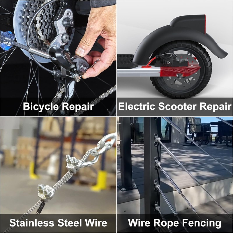 Brileine Wire Rope Cutters - Cable Cutter for Steel Rope,